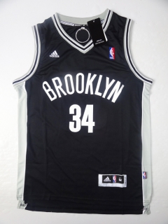 Brooklyn Nets #34 black