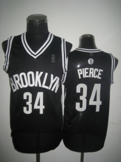 NBA Brooklyn Nets Pierce #34 Jersey-black