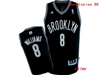 NBA Brooklyn Nets Williams #8 Jersey-black