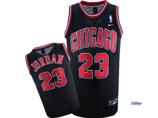 NBA Chicago Bulls Jordan #23 mesh Jersey-black