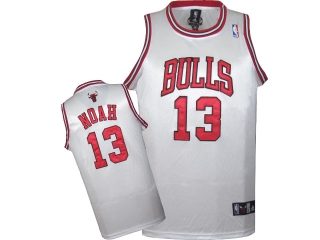 NBA Chicago Bulls Noah #13 Jersey-white