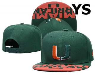 NCAA Miami(FL)Hurricanes Snapback Hat (5)
