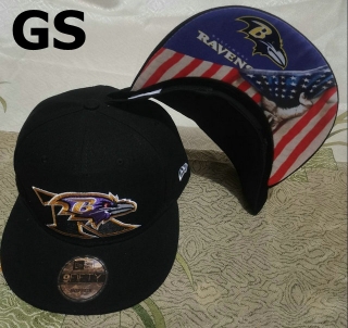 NFL Baltimore Ravens Snapback Hat (129)