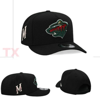 NHL Minnesota Wild Snapback Hat (1)