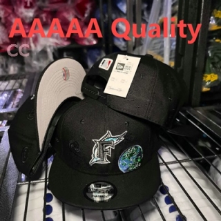 MLB Florida Marlins Snapback Hat (3)