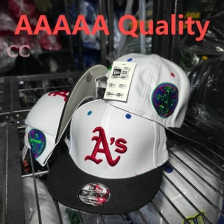 MLB Oakland Athletics Snapback Hat (77)