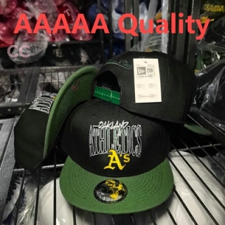 MLB Oakland Athletics Snapback Hat (86)