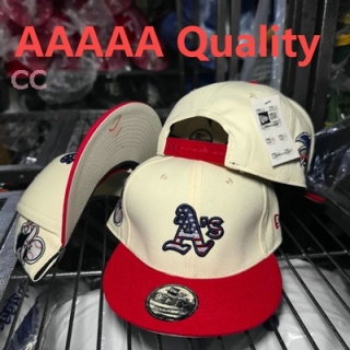 MLB Oakland Athletics Snapback Hat (90)