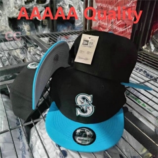 MLB Seattle Mariners Snapback Hat (25)