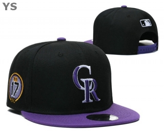 MLB Colorado Rockies Snapback Hat (37)
