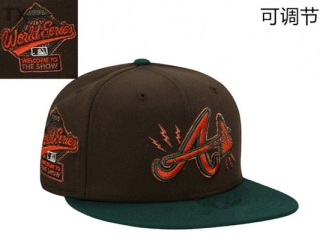 MLB Atlanta Braves Snapback Hat (155)