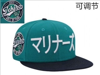 MLB Seattle Mariners Snapback Hat (32)