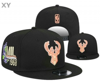 NBA Milwaukee Bucks Snapback Hat (1)