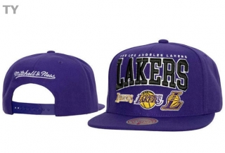 NBA Los Angeles Lakers Snapback Hat (36)