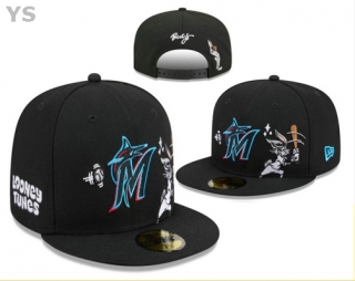 MLB Miami Marlins Snapback Hat (41)
