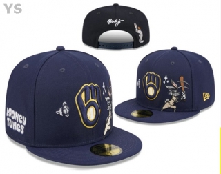 MLB Milwaukee Brewers Snapback Hat (37)