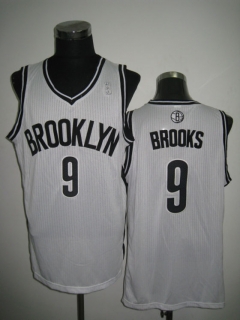NBA Brooklyn Nets Brooks #9 Jersey-white