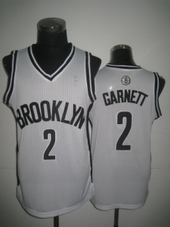 NBA Brooklyn Nets Garnett #2 Jersey-white
