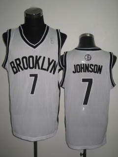 NBA Brooklyn Nets Johnson #7 Jersey-white