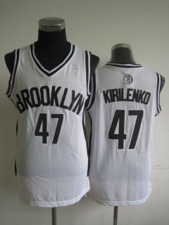 NBA Brooklyn Nets KIRILENKO #47 Jersey-white