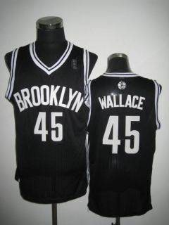 NBA Brooklyn Nets WALLACE #45 Jersey-black